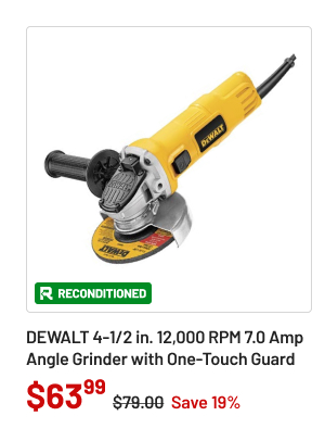 Unbeatable Prices on DEWALT Reconditioned Tools CPO Outlets